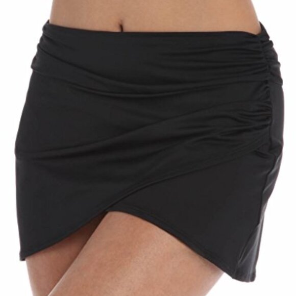 SPANX Other - SPANX Side Wrap Skirted Women's Swim Bottom Size 14
